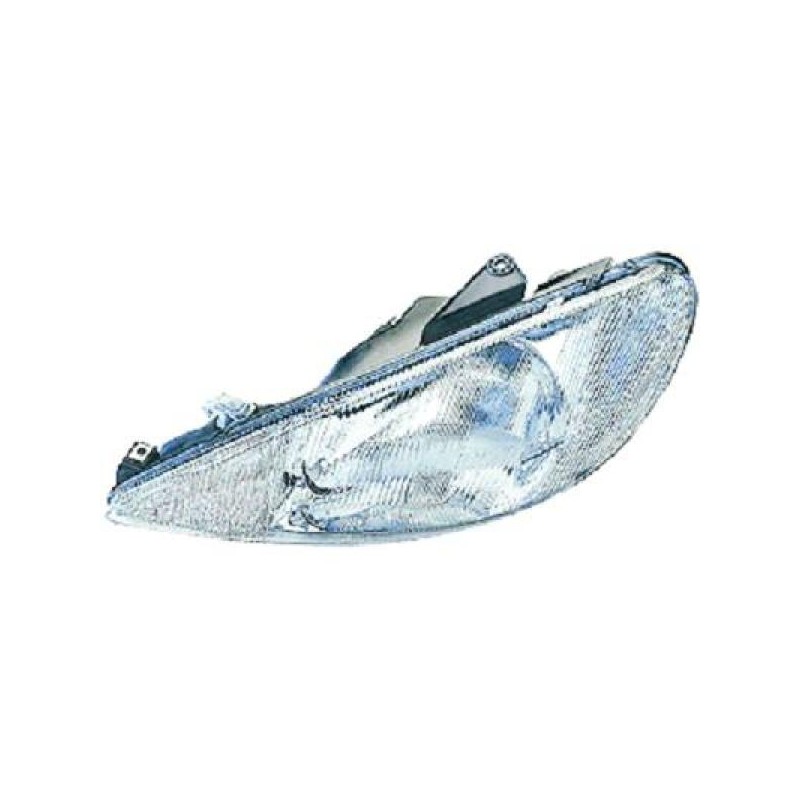 Phare Peugeot 206 avant gauche