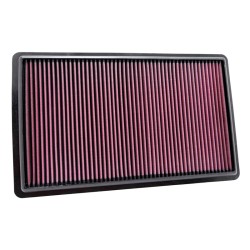 K&N Filtre à air de remplacement sur mesure pour Dodge Viper SRT-10 8.4L V10 2008-2016 (33-2432)