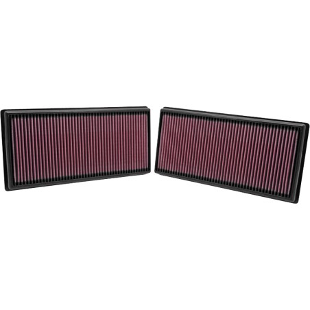 K&N Filtre à air de remplacement sur mesure pour Discovery / LR4 / RangeRover (Sport) 3.0/4.4/5.0 V8 2010- (33-2446)