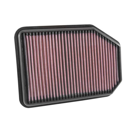 K&N Filtre à air de remplacement sur mesure pour Jeep Wrangler 2.8D 2007- (33-5023)