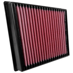 K&N Filtre à air de remplacement sur mesure pour Chevrolet Silverado 2500HD/3500HD 6.6D 2017- (33-5065)