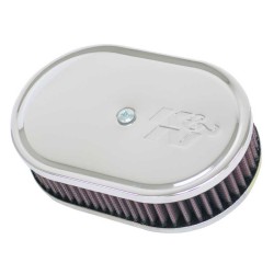 K&N Filtre à Air ovale petit sur mesure pour carburateur Solex/Mikuni Solex 36 PHH