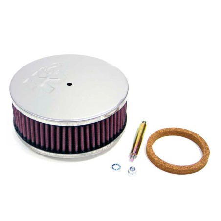 K&N Filtre à Air rond sur mesure pour carburateur SU/Hitachi 1.25''