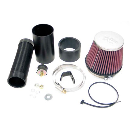 K&N Kit d'admission 57i sur mesure pour Opel Corsa 1.6 GSi 16v 1993- (57-0042)