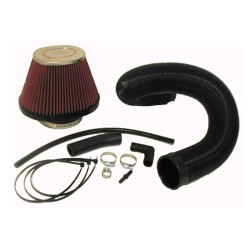 K&N Kit d'admission 57i sur mesure pour Fiat Punto 1.1L & 1.2L 8V SPi 4-Cylindre 5/94-5/97 (57-0107)