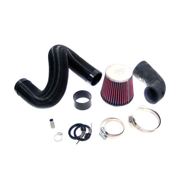 K&N Kit d'admission 57i sur mesure pour Renault Clio 1.2 8v 1998- (57-0358)