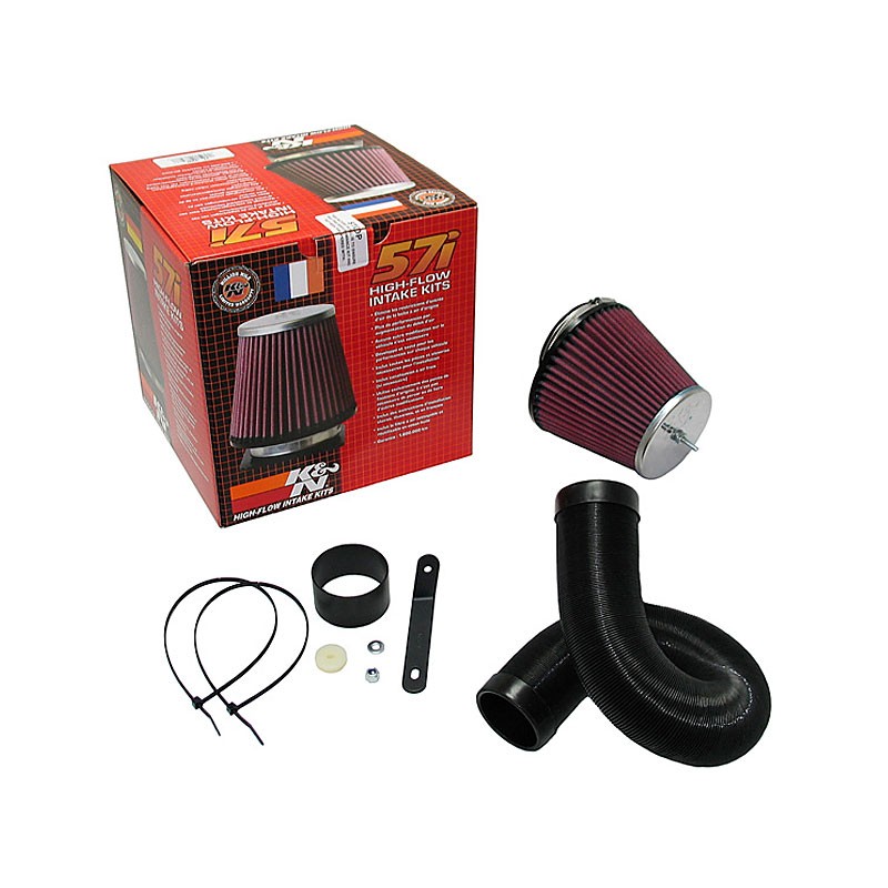 K&N Kit d'admission 57i sur mesure pour Toyota Corolla 1.6 16v 1997-2001 (57-0360)