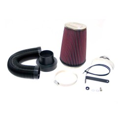 K&N Kit d'admission 57i sur mesure pour Honda Civic 1.5i + 1.6 V-Tec SR SOHC 16v 1995-2001 (57-0424)