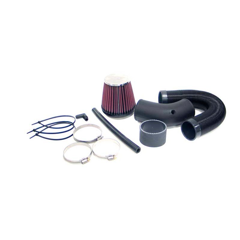 K&N Kit d'admission 57i sur mesure pour Ford KA 1.3/1.6 Duratec MPi 8v 2002-2004 (57-0489)