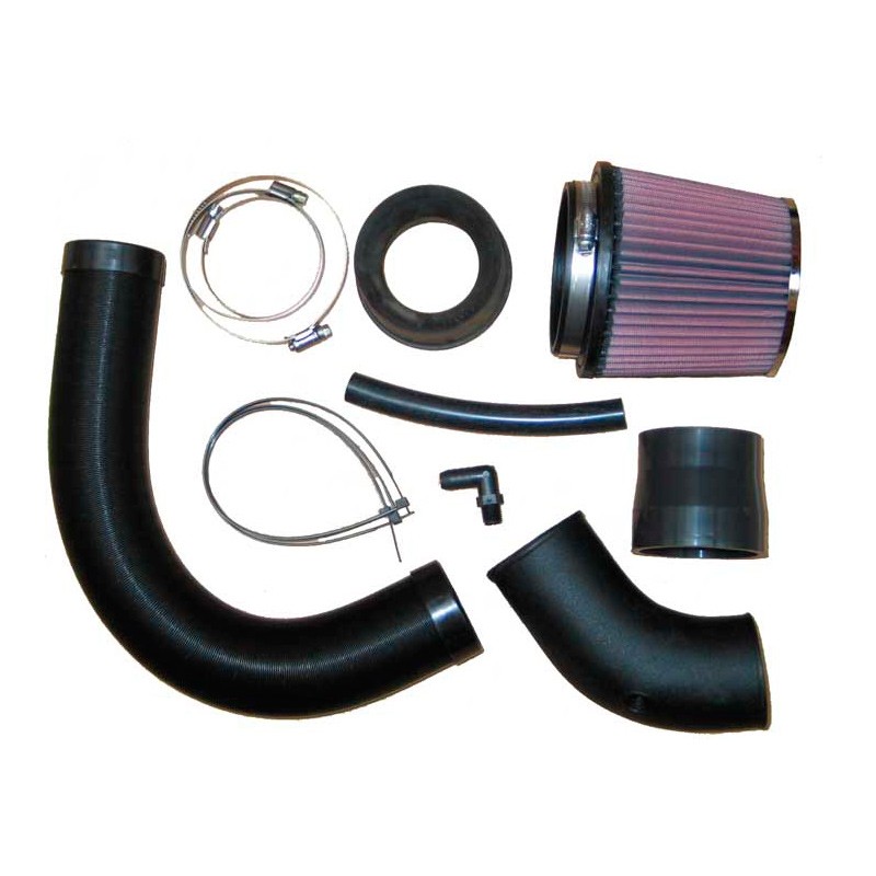 K&N Kit d'admission 57i sur mesure pour Fiat Punto 85 1.25i 16v Sporting 1997-1999 (57-0508)