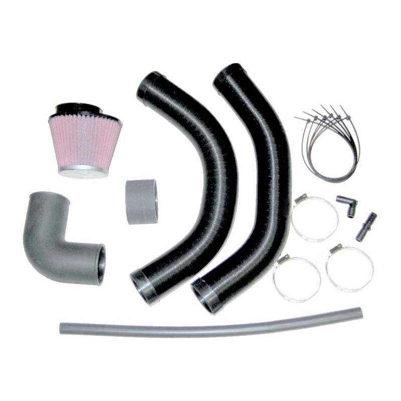 K&N Kit d'admission 57i sur mesure pour Ford Fiesta 2.0 ST150 16v 148cv 2005- (57-0631)