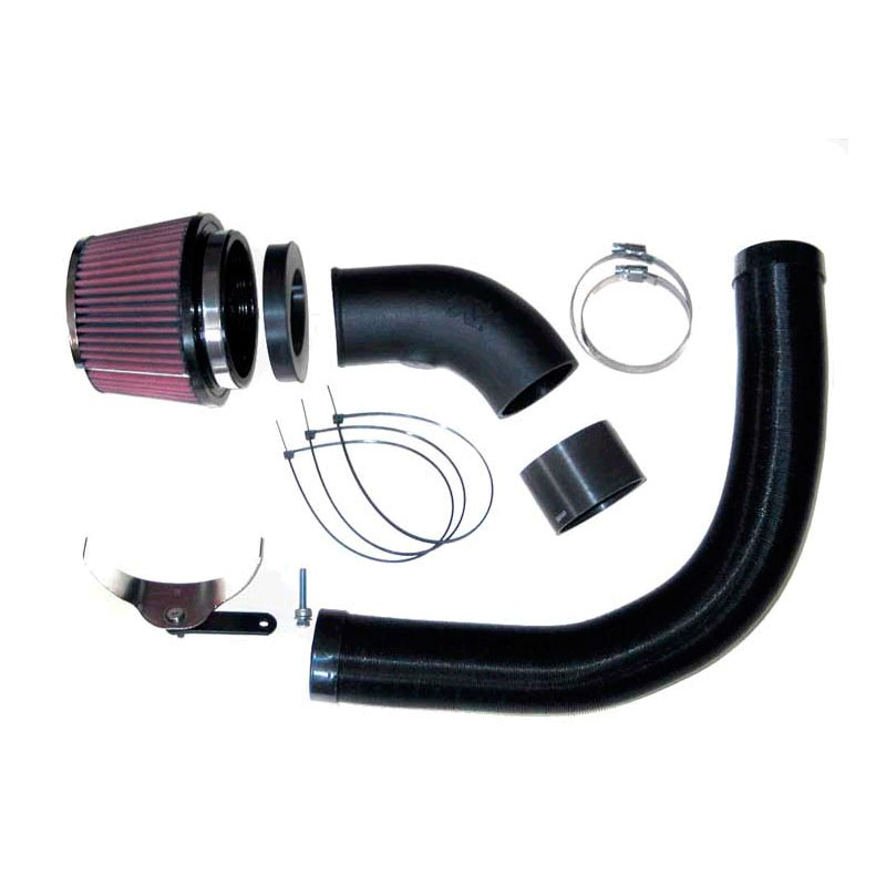 K&N Kit d'admission 57i sur mesure pour Peugeot 206 1.6L HDi L4 110cv (57-0640)