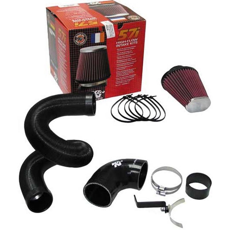 K&N Kit d'admission 57i sur mesure pour Renault Twingo II 1.2 2007- (57-0677)