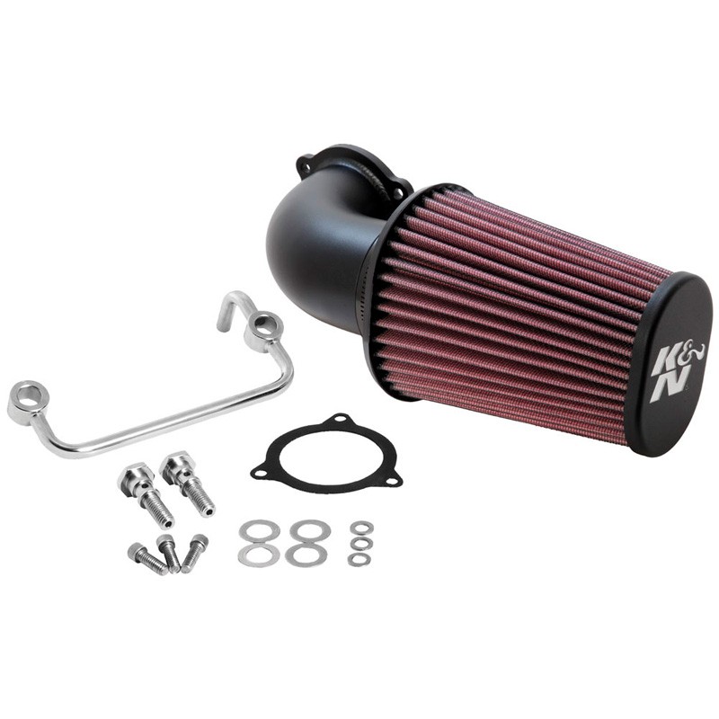 K&N Kit d'admission 57i sur mesure pour Harley Touring 2008-2014 (57-1122)