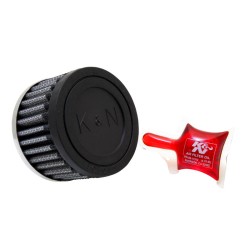 Filtre de ventilation du Carter-moteur - base en acier - 16mm Raccord (62-1060)