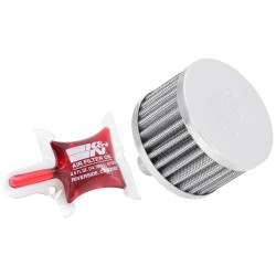 Filtre de ventilation du Carter-moteur - base en acier - 16mm Raccord (62-1150)