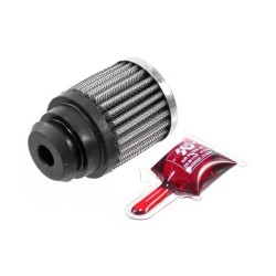 Filtre de ventilation du Carter-moteur - base en caoutchouc - 32mm Raccord (62-1485)