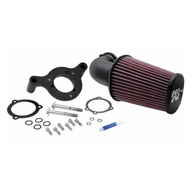 K&N admission d'air Aircharger sur mesure pour Harley Davidson Softail/Dyna Fi 2001-2015 (63-1125)