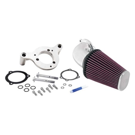 K&N admission d'air Aircharger sur mesure pour Harley Davidson Softail/Dyna Fi 2001-2015 - Polis (63-1125P) K&N admission d'air Aircharger sur mesure pour Harley Davidson Softail/Dyna Fi 2001-2015 - Polis (63-1125P)