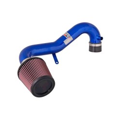 K&N Kit d'admission Typhoon sur mesure pour Honda Civic L4-1.7L (SR) 2001-2005 - Bleu (69-1008TB)