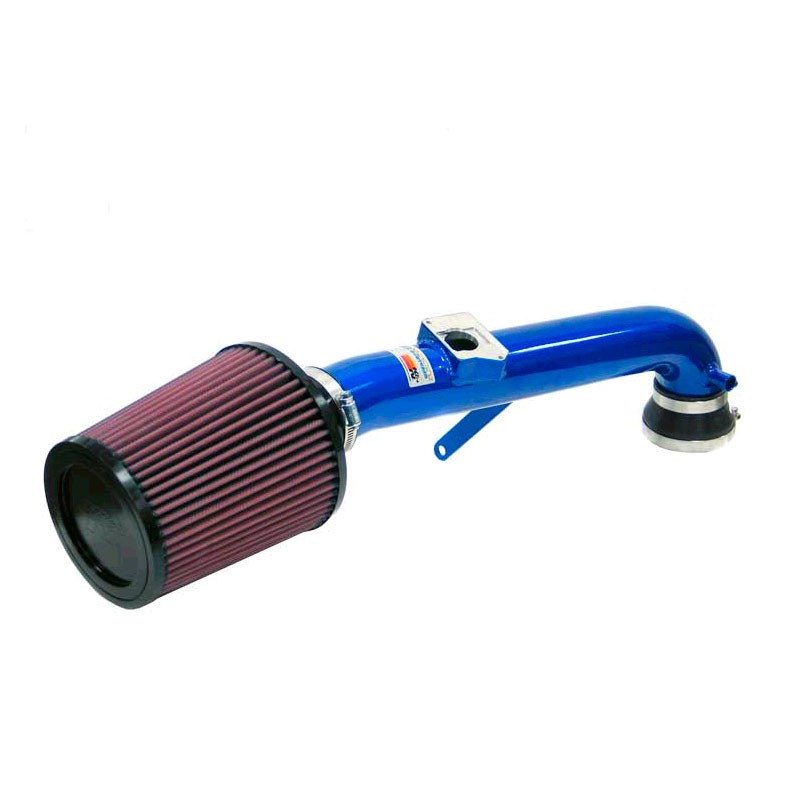 K&N Kit d'admission Typhoon sur mesure pour Ford Focus (SR) 2000-2003 - Bleu (69-3510TB)