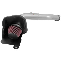 K&N Kit d'admission Typhoon sur mesure pour Kia Soul 1.6 Turbo 2017-2018 - Argent (69-5319TS)