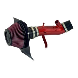 K&N Kit d'admission Typhoon sur mesure pour Mitsubishi Lancer EVO L4-2.0L 2003-2005 - Rouge (69-6543TR)