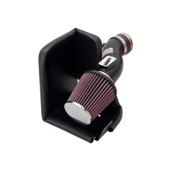 K&N Kit d'admission Typhoon sur mesure pour Nissan Cube 1.8 2009-2010 - Noir Texturé (69-7077TTK)