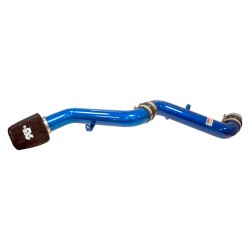 K&N Kit d'admission Typhoon sur mesure pour Peugeot 206 L4-1.6L - Bleu (69-7501TB)
