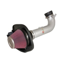 K&N Kit d'admission Typhoon sur mesure pour Lexus IS-F V8-5.0L 2008-2012 - Argent (69-8703TS)