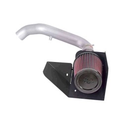 K&N Kit d'admission Typhoon sur mesure pour Volvo C30/S40/V50 L5-2.5L 2004-2012 - Argent (69-9000TS)