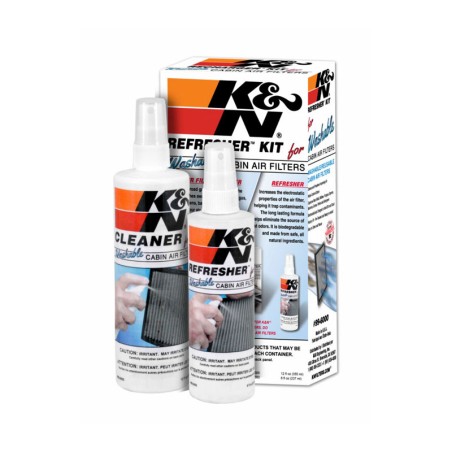 Kit de recyclage de K&N Filtres à air de cabine (99-6000)