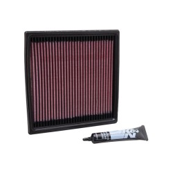 K&N Filtre à air de remplacement sur mesure pour Ducati 750 Paso 1987-1988 900Ss 1991-2002 (DU-0900)