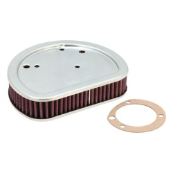 K&N Filtre à air de remplacement sur mesure pour H/D Crossbones FLSTB 2011-2016 (HD-1611)