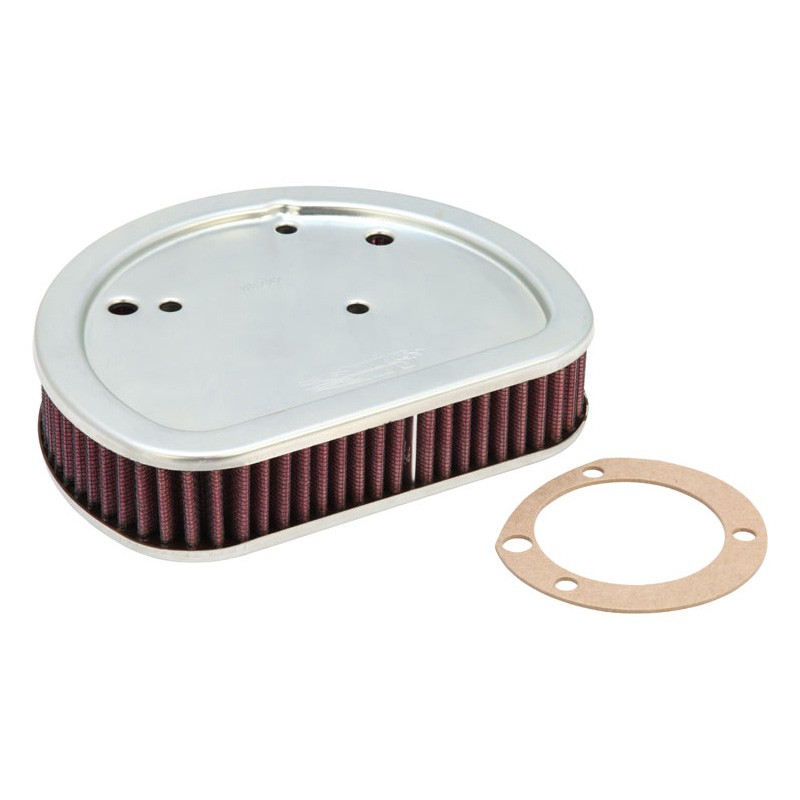 K&N Filtre à air de remplacement sur mesure pour H/D Crossbones FLSTB 2011-2016 (HD-1611)