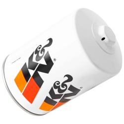 K&N Filtre à Huile - Bloc 95x146mm sur mesure pour Nissan Titan XD & Blue Bird Vision & Freightliner MT35 (HP-3005)