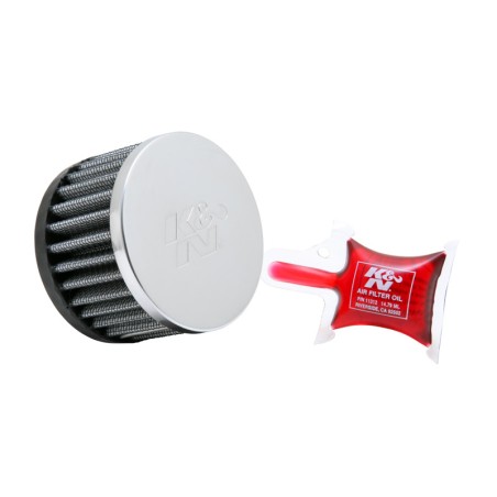 K&N Filtre à Air Universel Cylindrique 40mm raccordement K&N Filtre à Air Universel Cylindrique 40mm raccordement