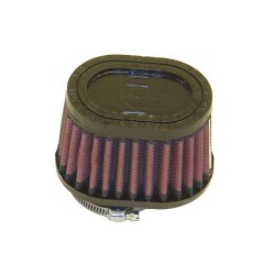 K&N Filtre à Air Universel Ovale/Conique 51mm raccordement décentrée