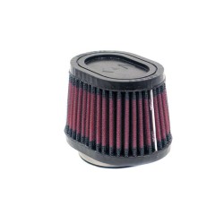 K&N Filtre à Air Universel Ovale/Conique 54mm left raccordement décentrée