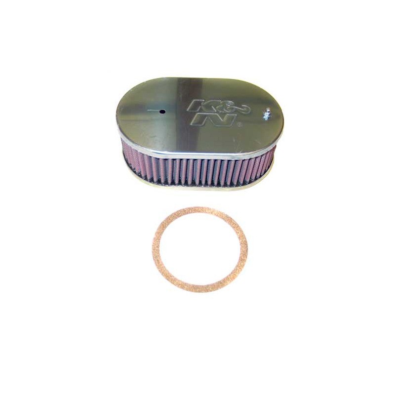 K&N Filtre à Air ovale sur mesure pour carburateur Fiat Uno 1986-1988 carburateurs