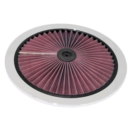 K&N Capot X-Stream pour Filtres - 356mm - Chromé (66-1401XP) K&N Capot X-Stream pour Filtres - 356mm - Chromé (66-1401XP)