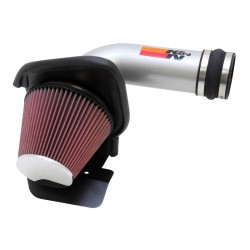 K&N Kit d'admission Typhoon sur mesure pour Ford Taurus SHO 3.5 2011-2013 - Argent (69-3531TS)