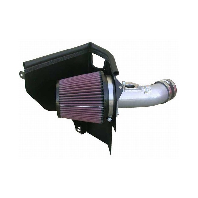 K&N Kit d'admission Typhoon sur mesure pour Subaru Impreza WRX/STi 2.0L/2.5L 2000-2007 - Argent (69-8001TS)