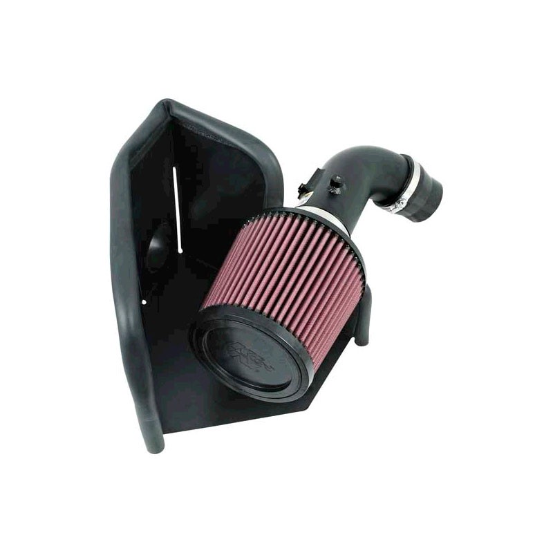 K&N Kit d'admission Typhoon sur mesure pour Toyota Camry L4 2.4L 2007-2009 - Noir Texturé (69-8610TTK)