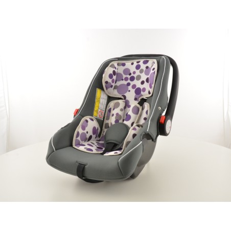 Siège auto pour enfant Siège bébé Siège auto noir / blanc / violet groupe 0+, 0-13 kg