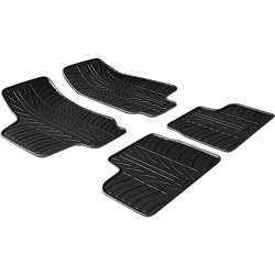 Set tapis de caoutchouc sur mesure pour Opel Astra G 1998-2004 (T profil 4-pièces)