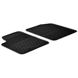 Set tapis de caoutchouc sur mesure pour Citroen Berlingo / Peugeot Partner 2002-2008 (G profil 2-pièces + clips de montage)