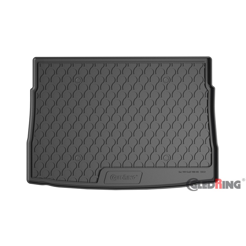 Coquille coffre-arrière Rubbasol (caoutchouc) sur mesure pour Volkswagen Golf VIII HB 5-portes 2020- (Sol en haut variable)