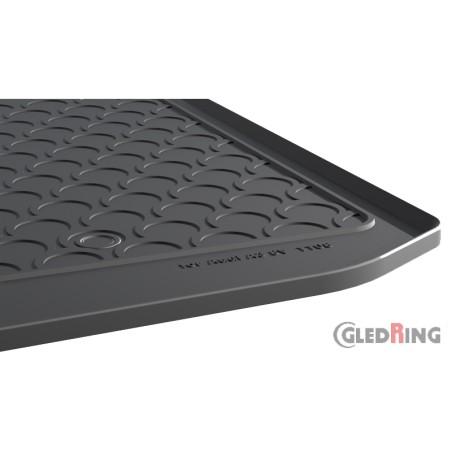 Coquille coffre-arrière Rubbasol (caoutchouc) sur mesure pour Audi A3 8V Sportback 2012-2020 (Sol en haut variable)