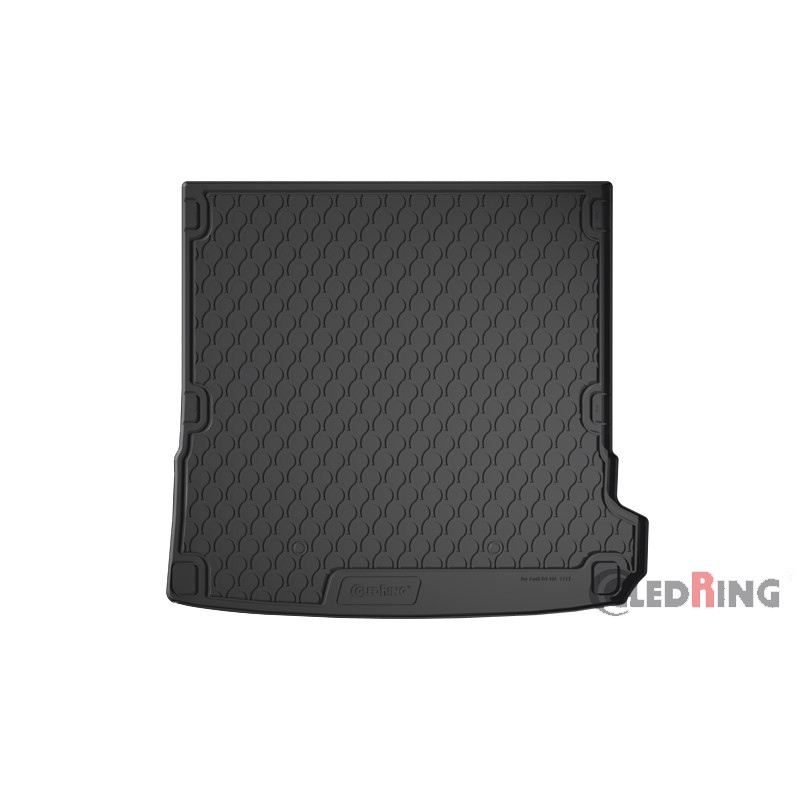 Coquille coffre-arrière Rubbasol (caoutchouc) sur mesure pour Audi Q7 2015- (5-personnes)